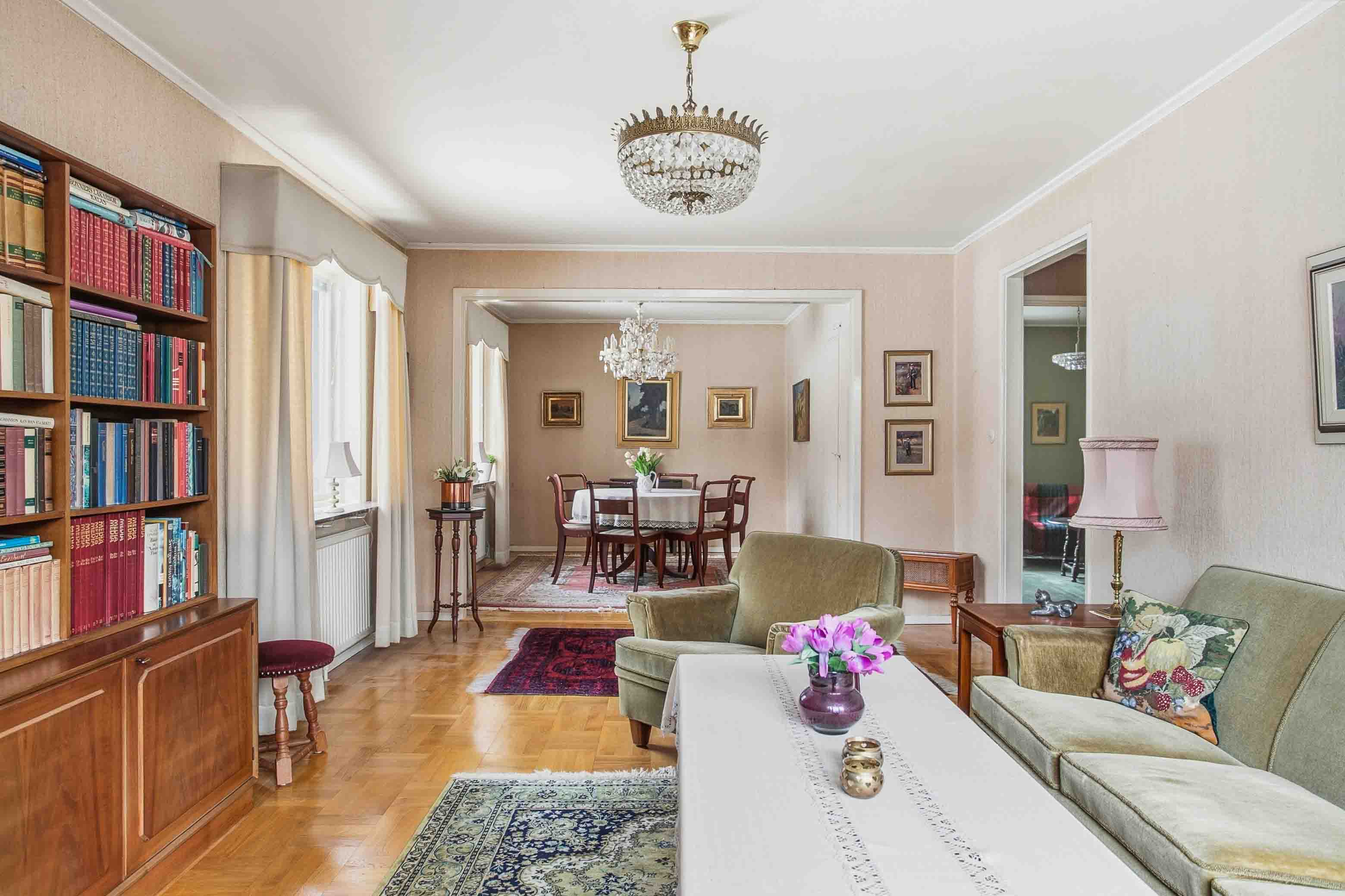 Vardagsrum samt matsal