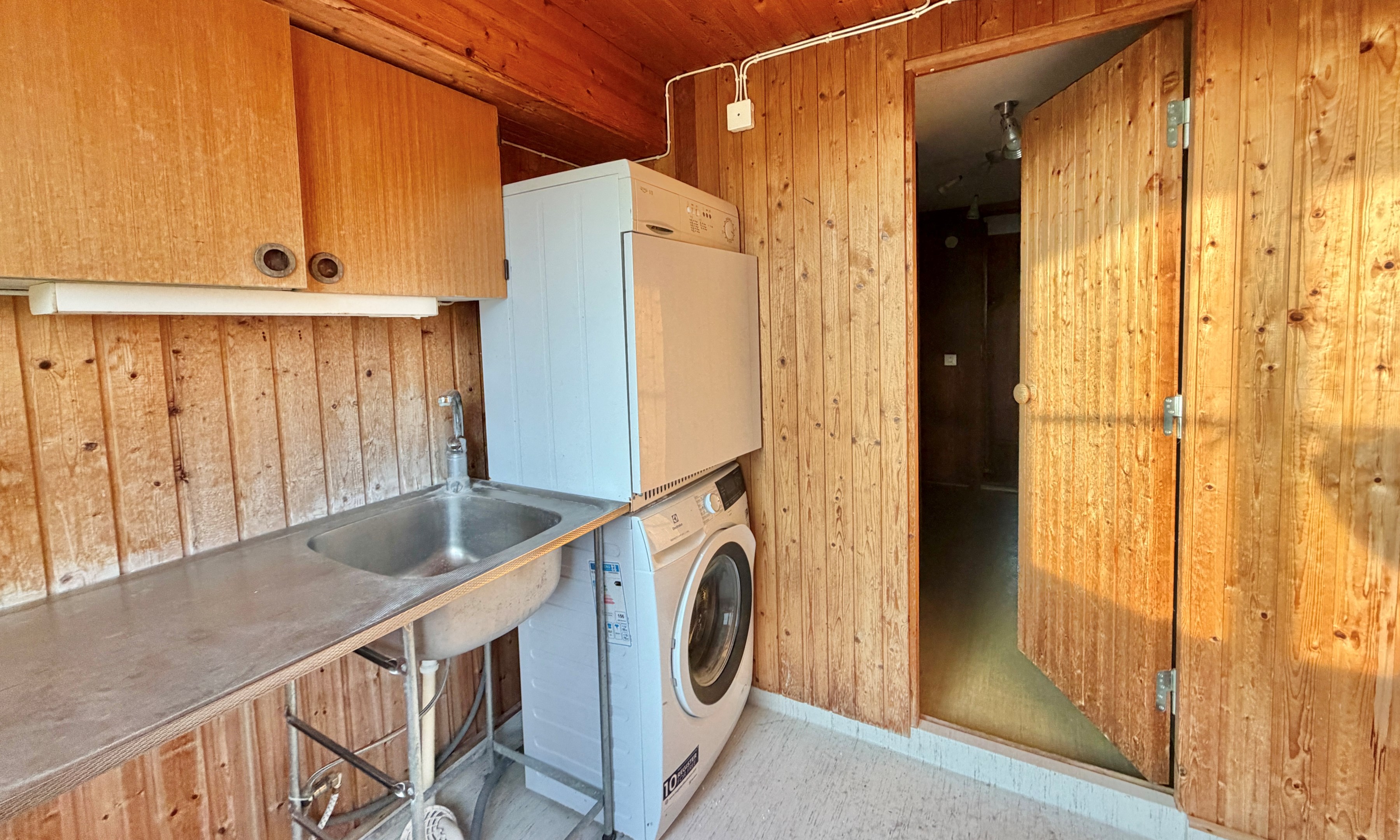 en av 2 tvättstugor