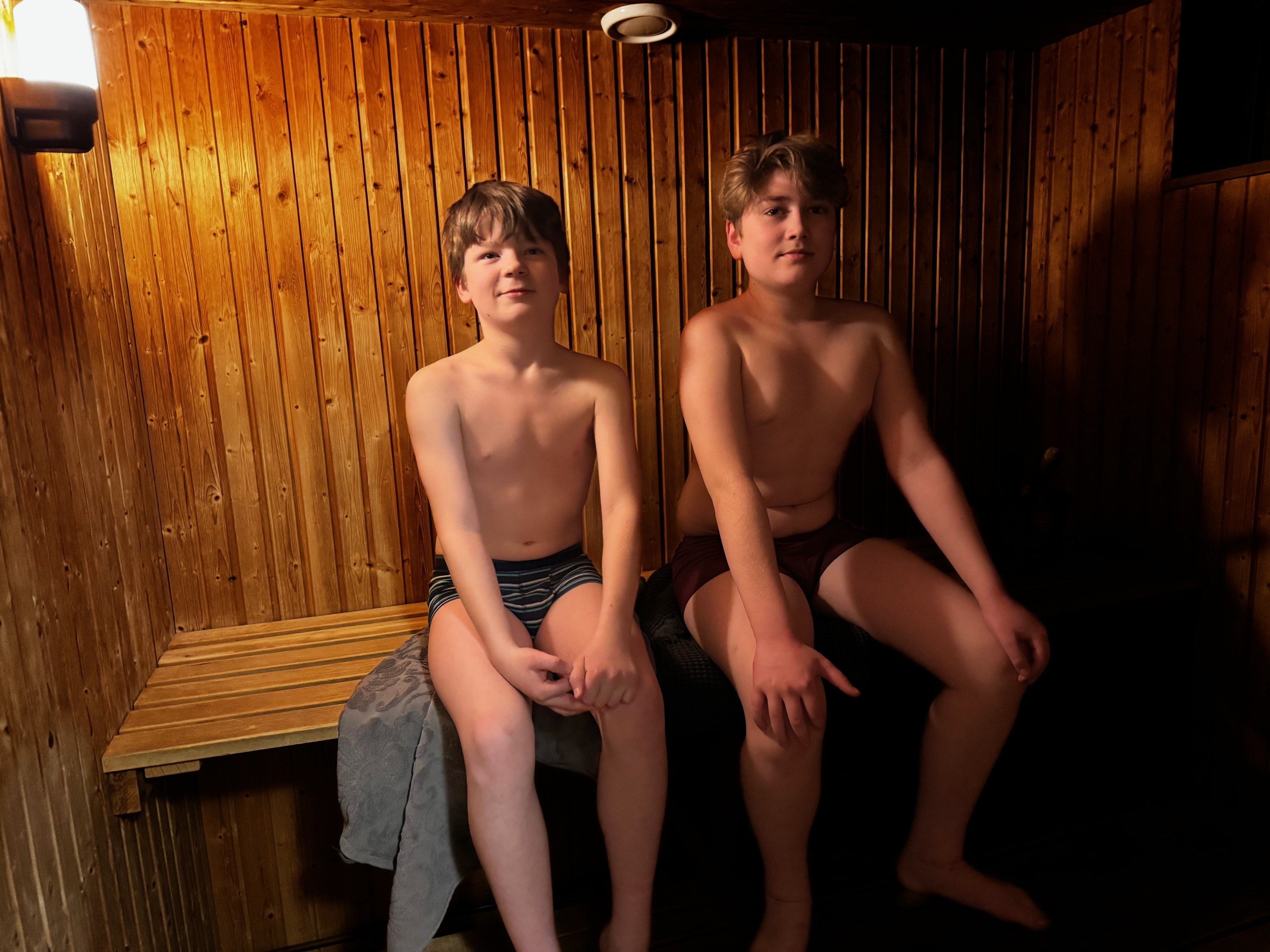 Bara bada bastu bastu, sauna