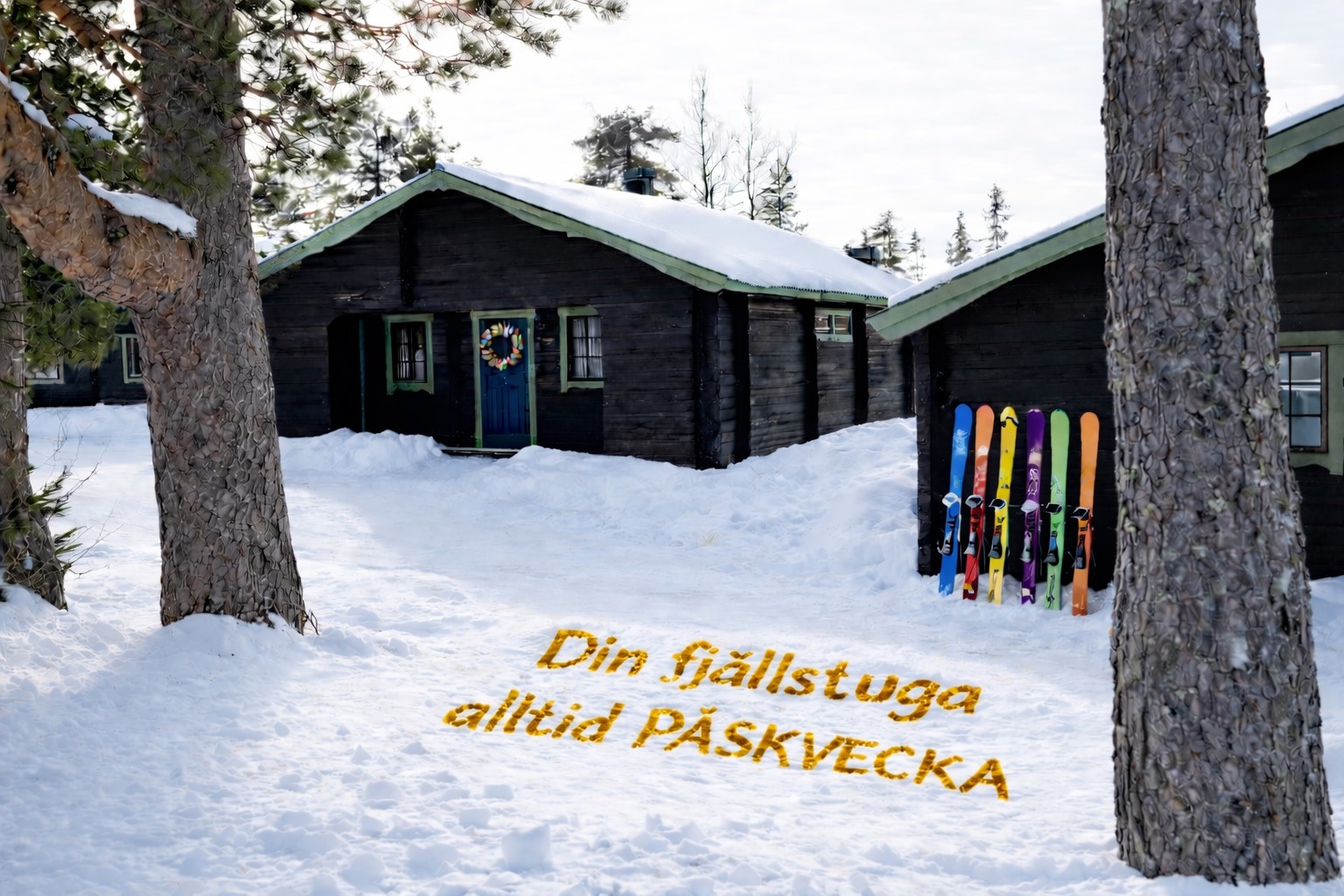 Din fjällstuga alltid PÅSKVECKA