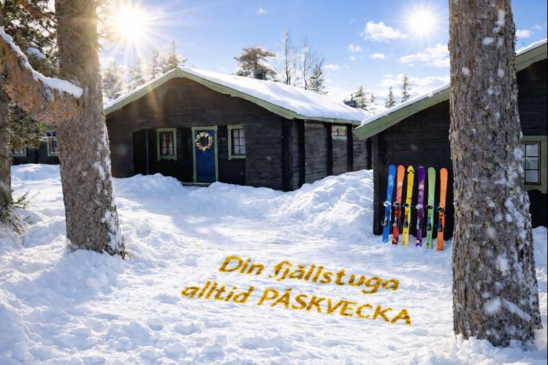 Din fjällstuga alltid PÅSKVECKA