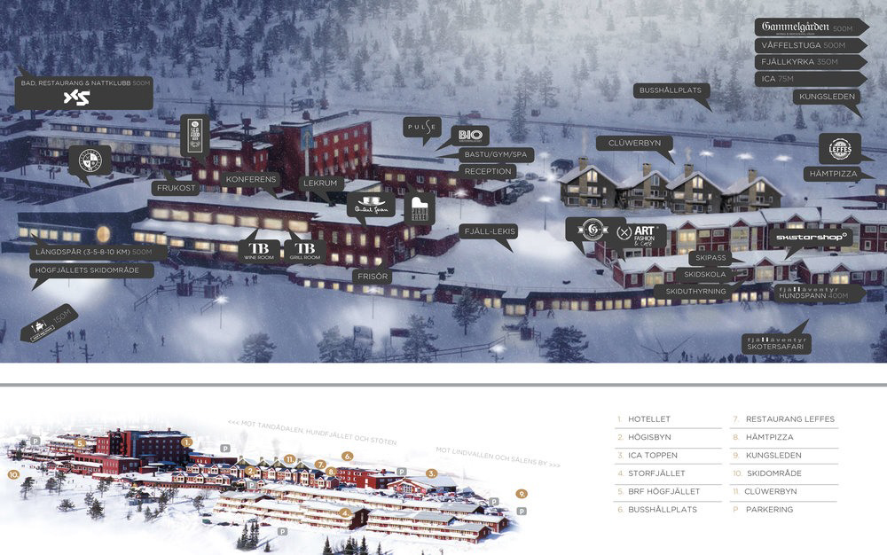   Centrum Högfjället