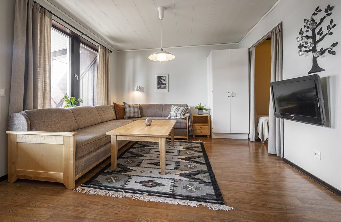 Fjällens lugn, rakt utanför dörren.