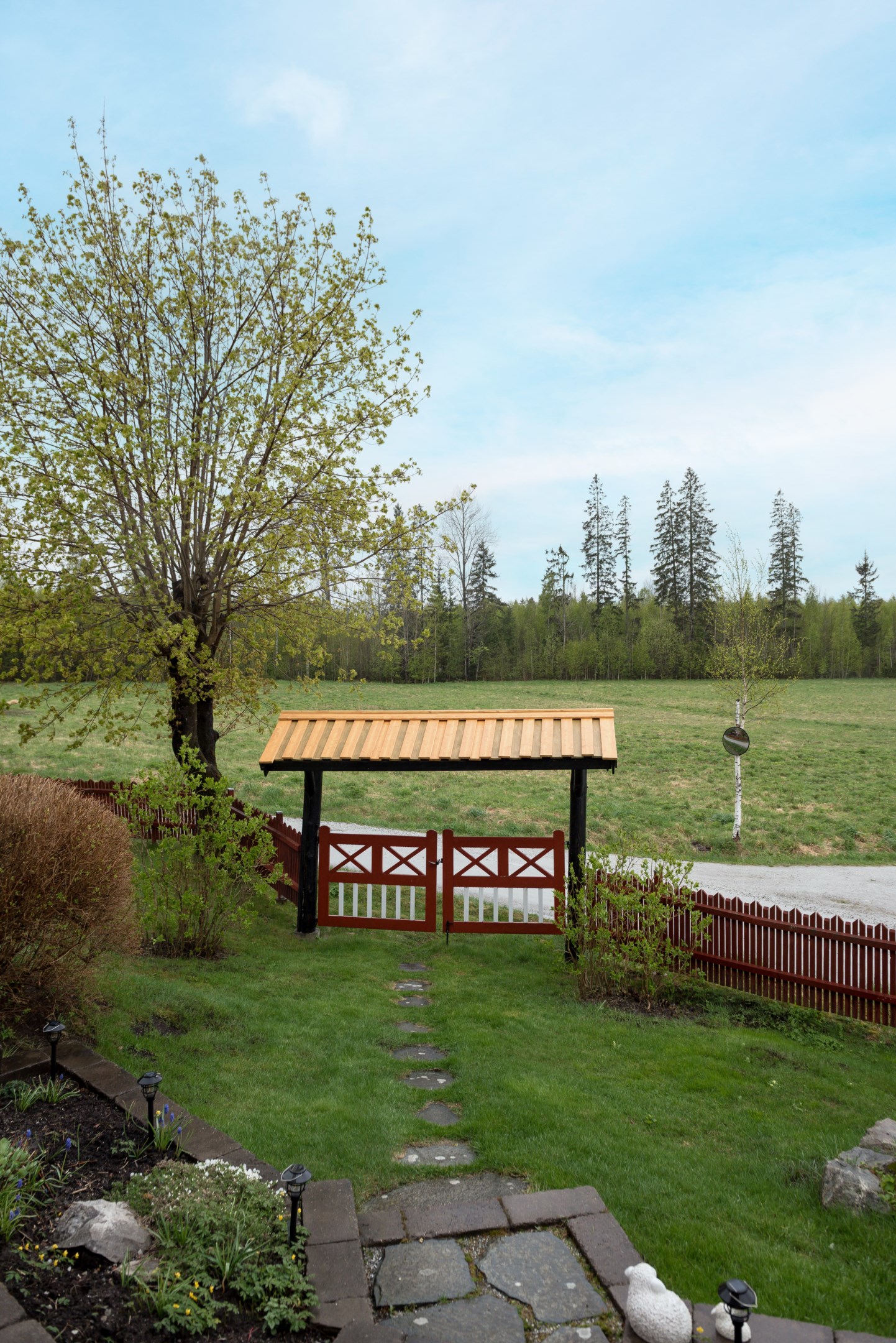 Trädgård
