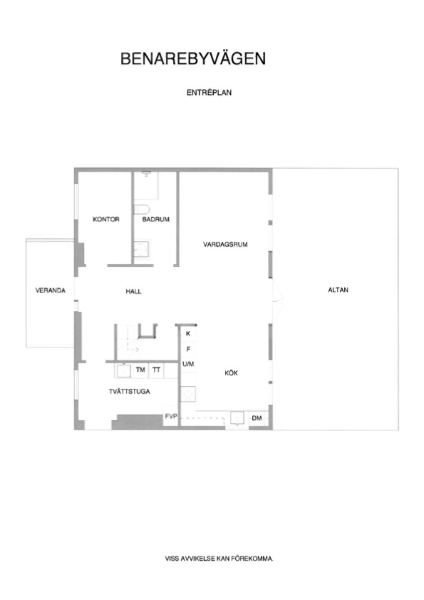 Planskiss Entréplan