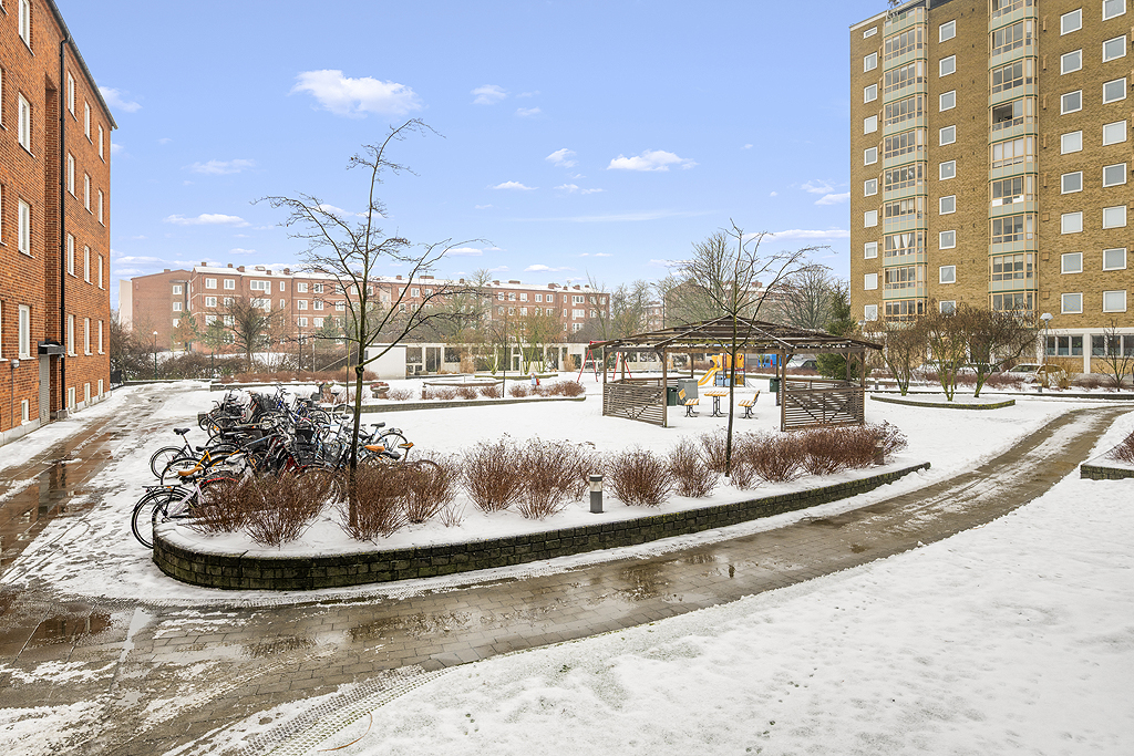 Utsikt från balkongen