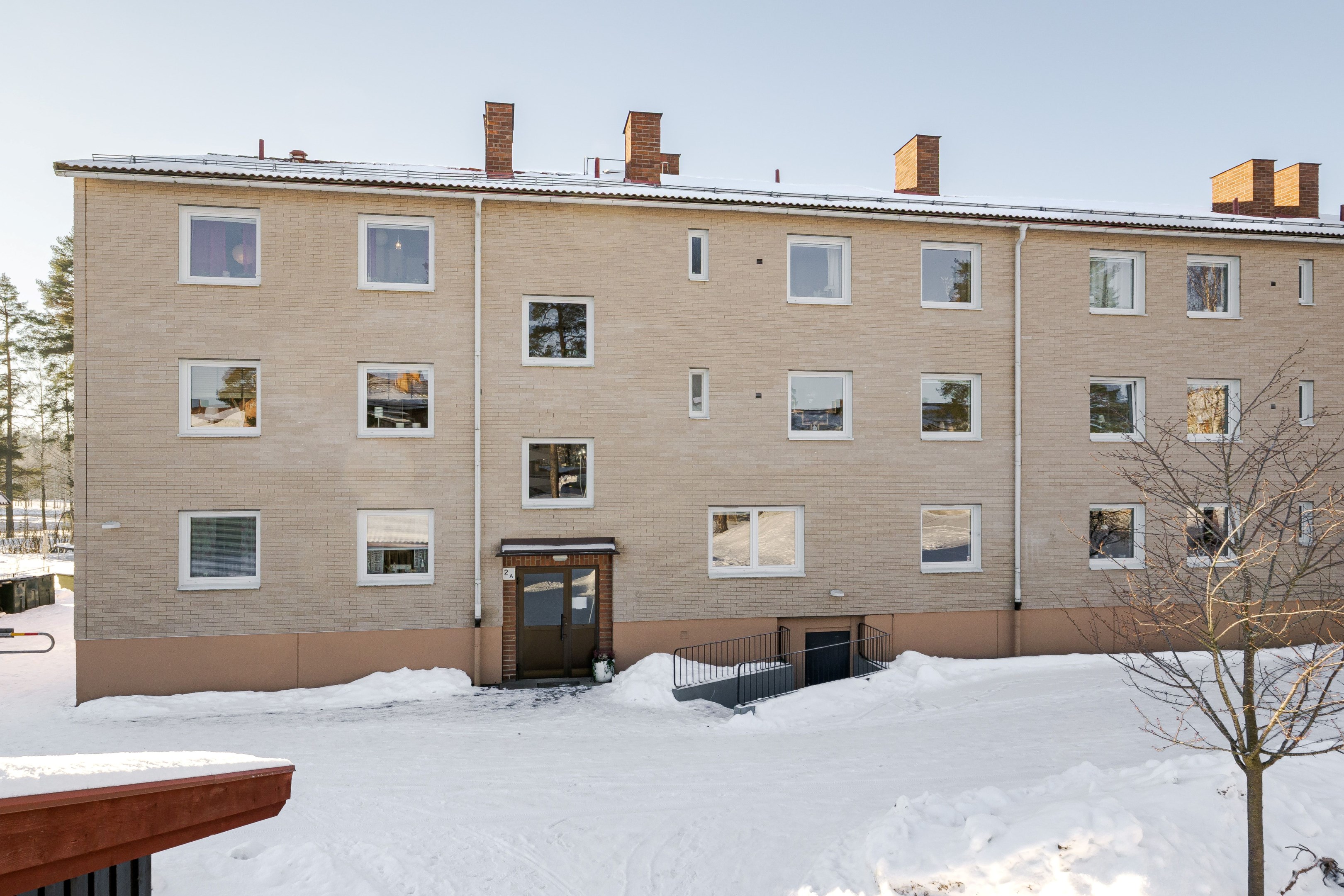 Entré på innergården