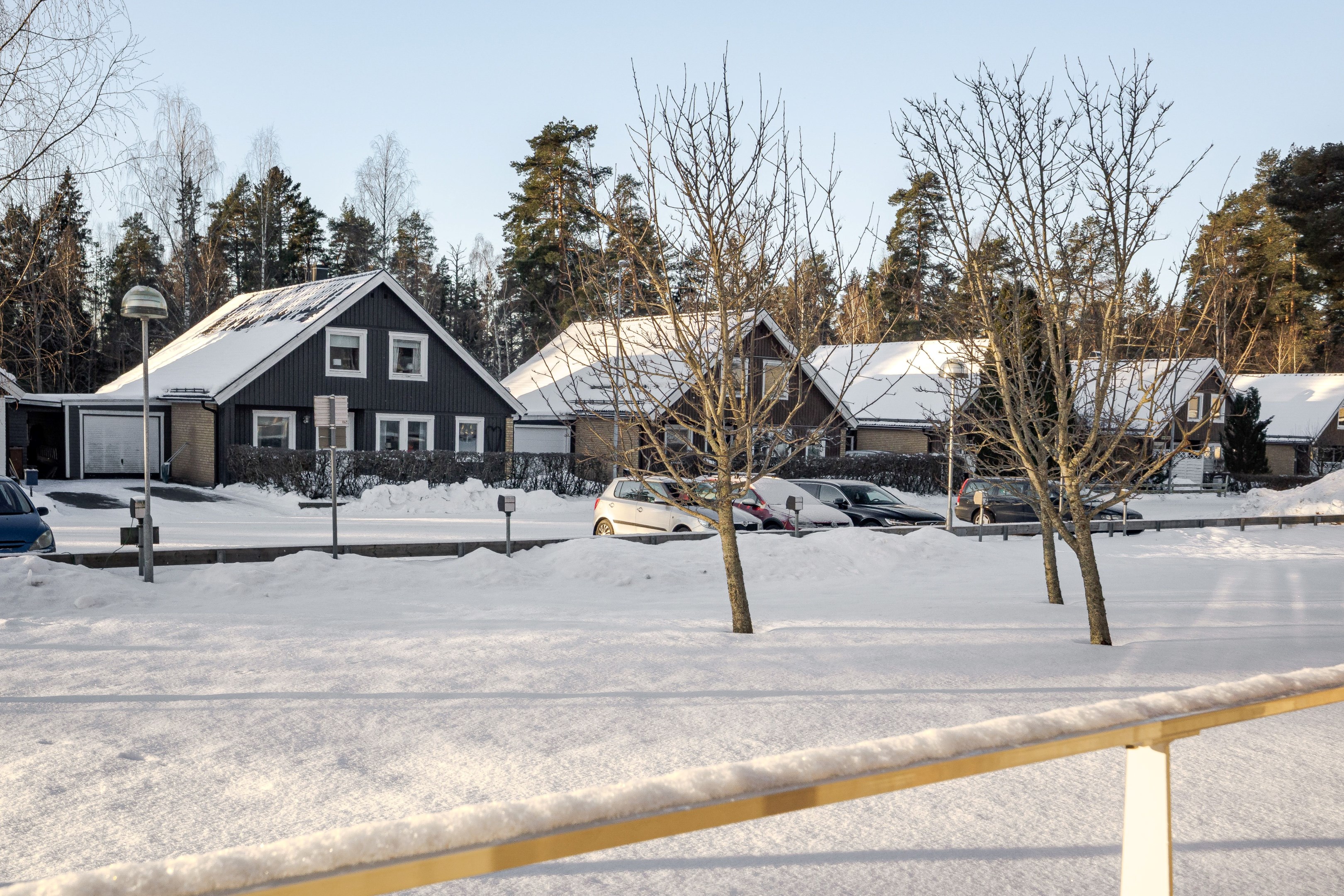 Utsikt från balkong