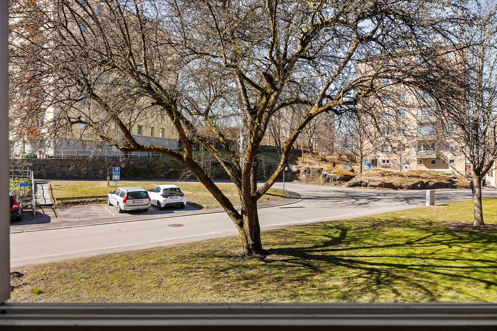 Utsikt från vardagsrummet