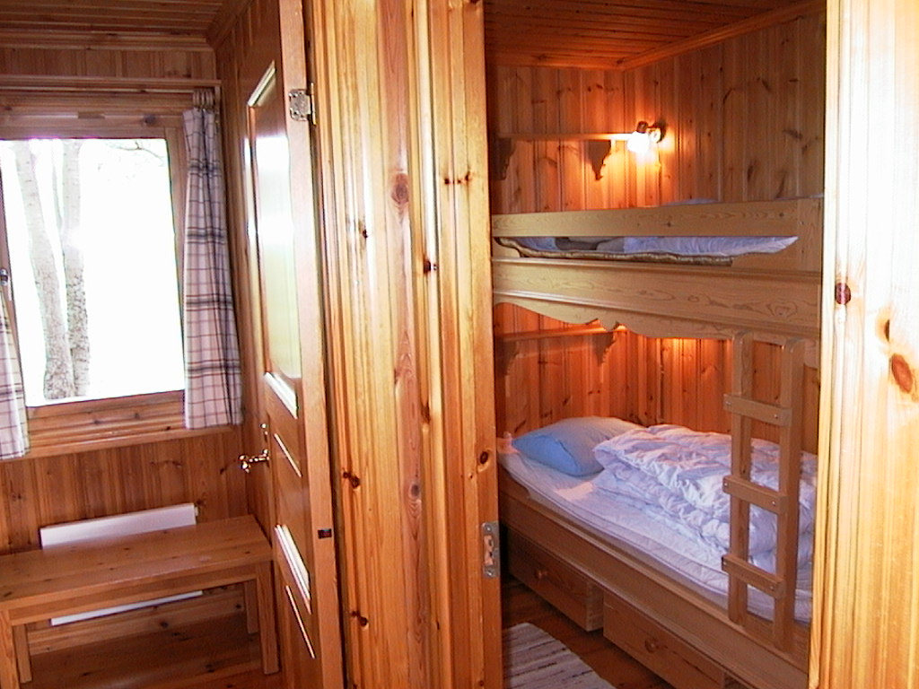 Sovrum med två bäddar