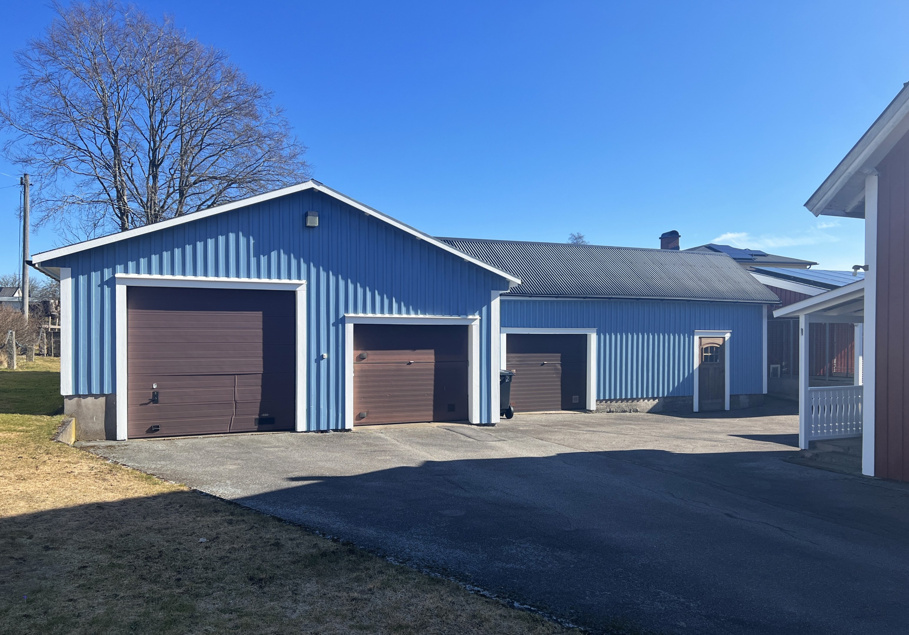 Fantastiska garage/förråd!