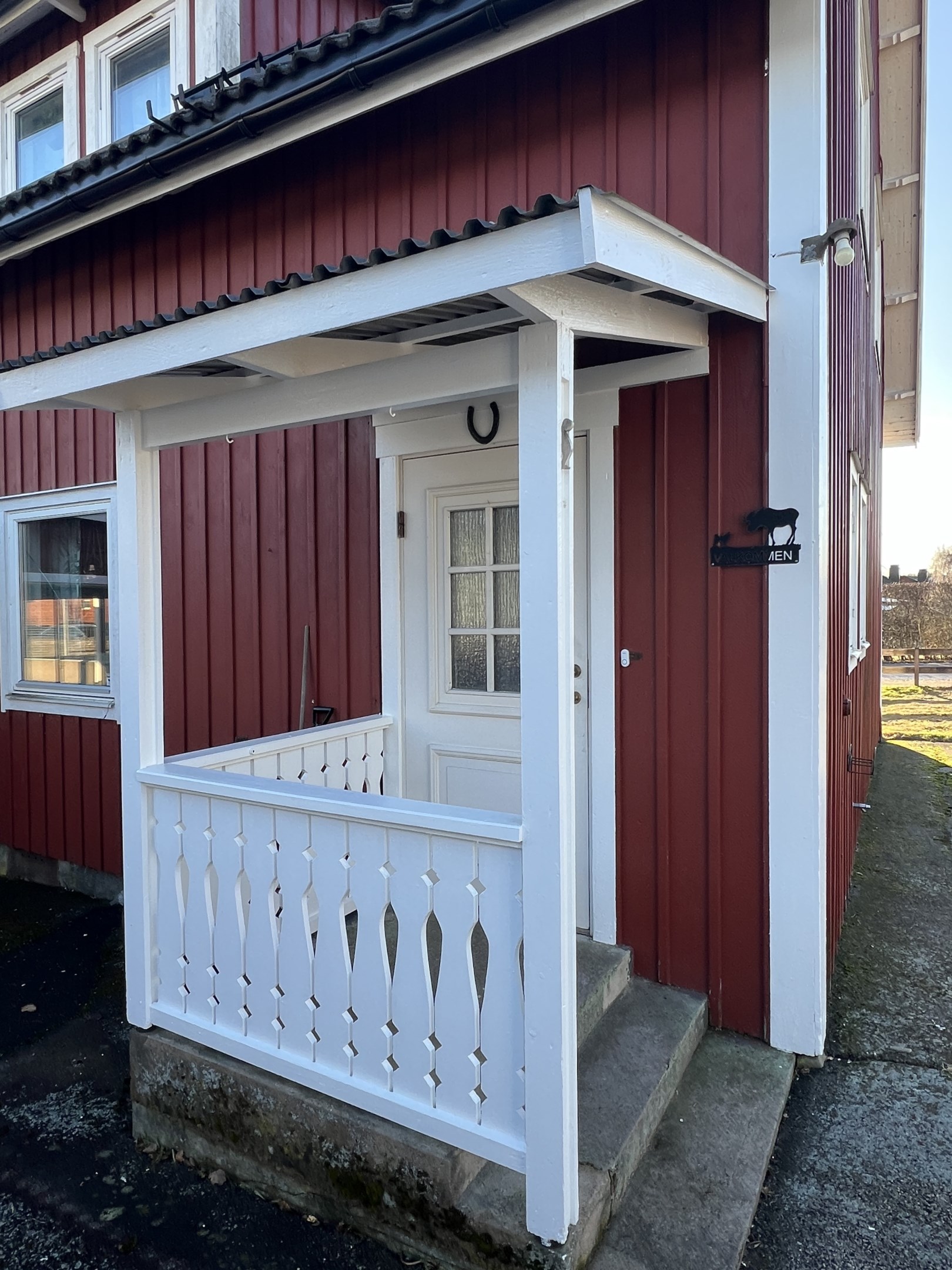 Smidig entré på baksidan