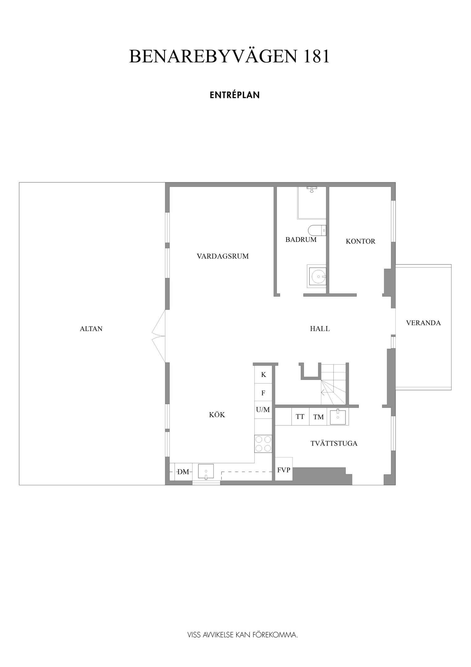 Planskiss Entréplan