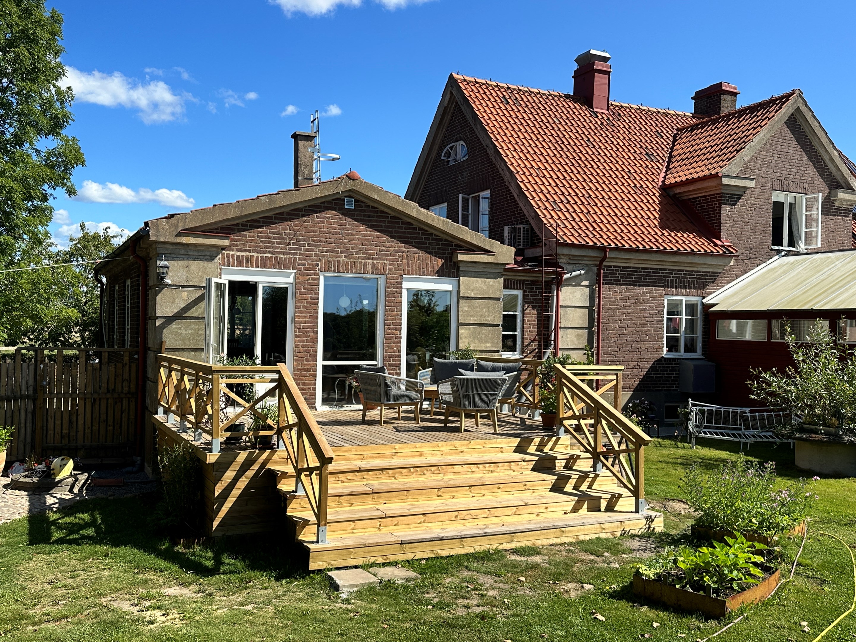 Trädäck - privatbostad