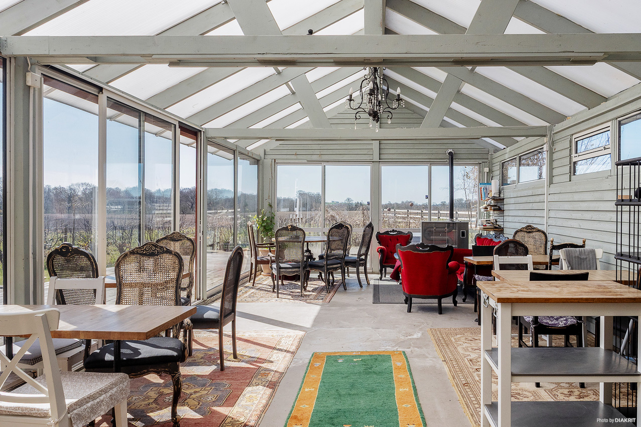 Inglasat uterum - verksamhet