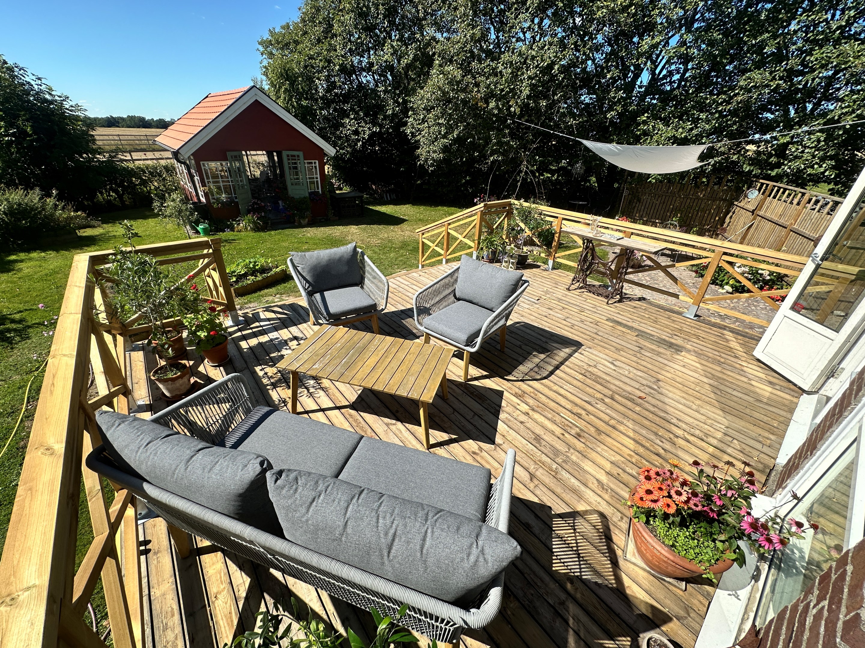 Trädäck - privatbostad