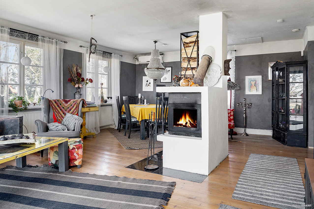 Vardagsrum i privatbostad