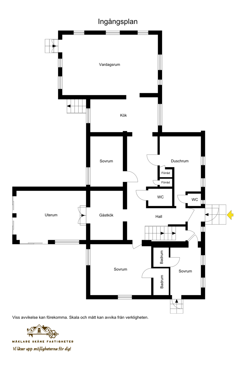 Planskiss bottenplan
