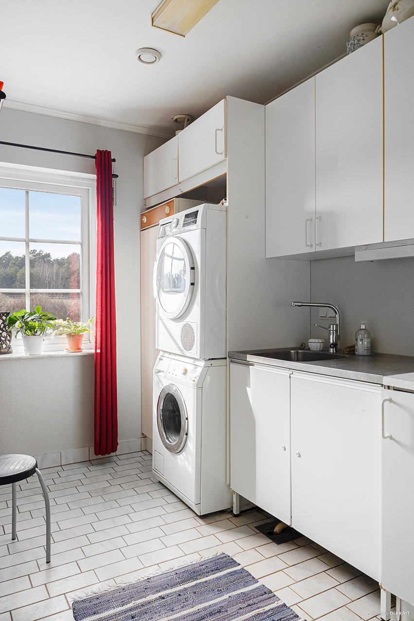 Tvättstuga - vid groventé