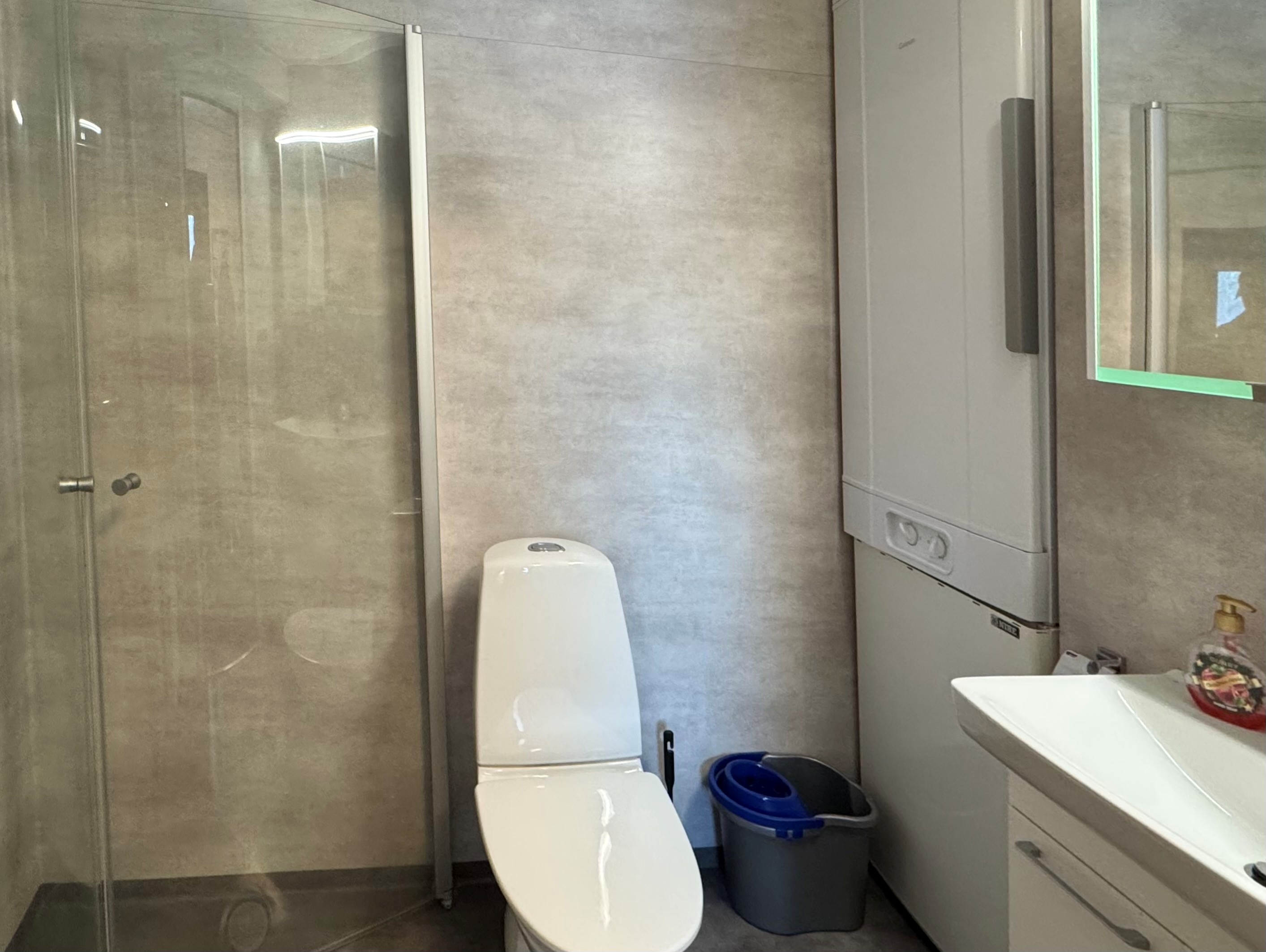 Kommande renovering av badrum med dusch