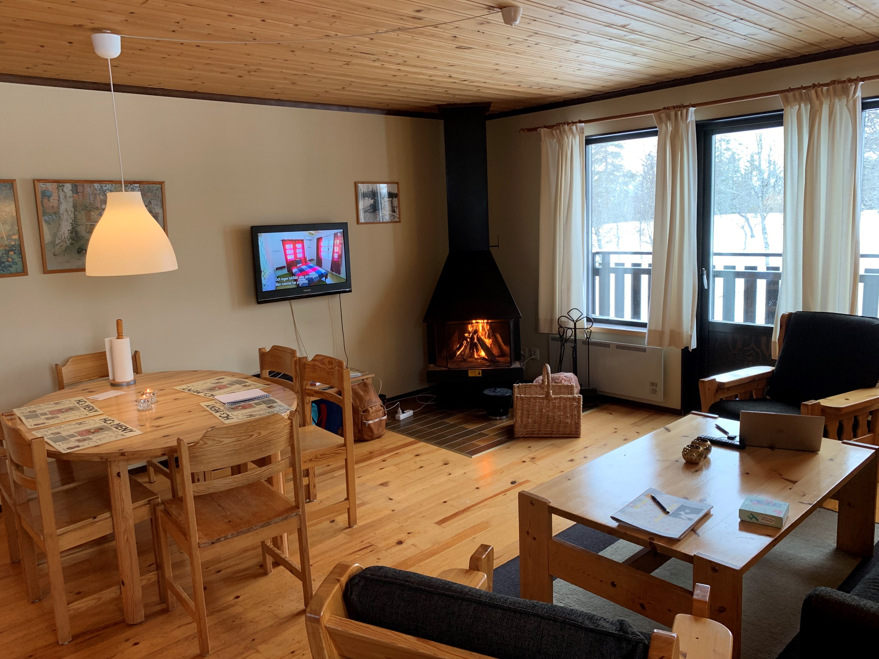 Delvis typiska interiörbilder