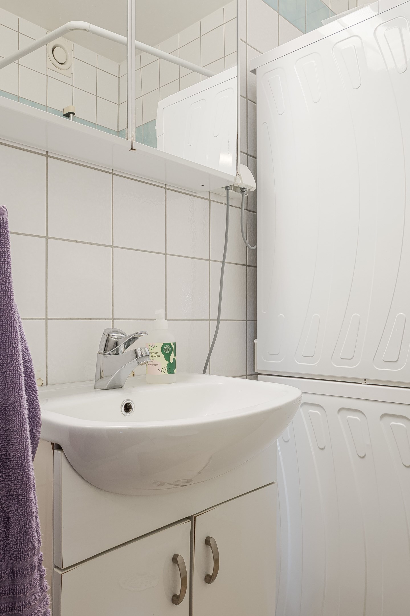 Badrum med tvättstuga