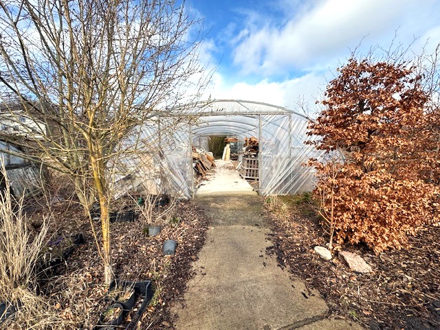 Mindre växthus Båghus flyttbart