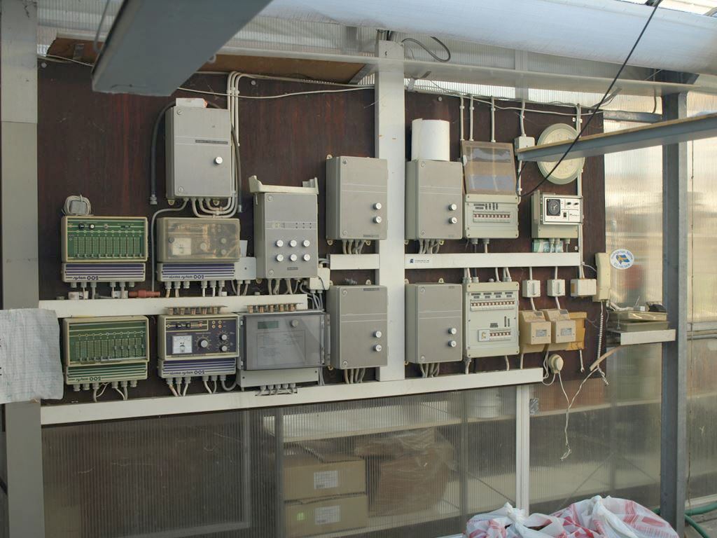 Styrcentral växthus (äldre bild)