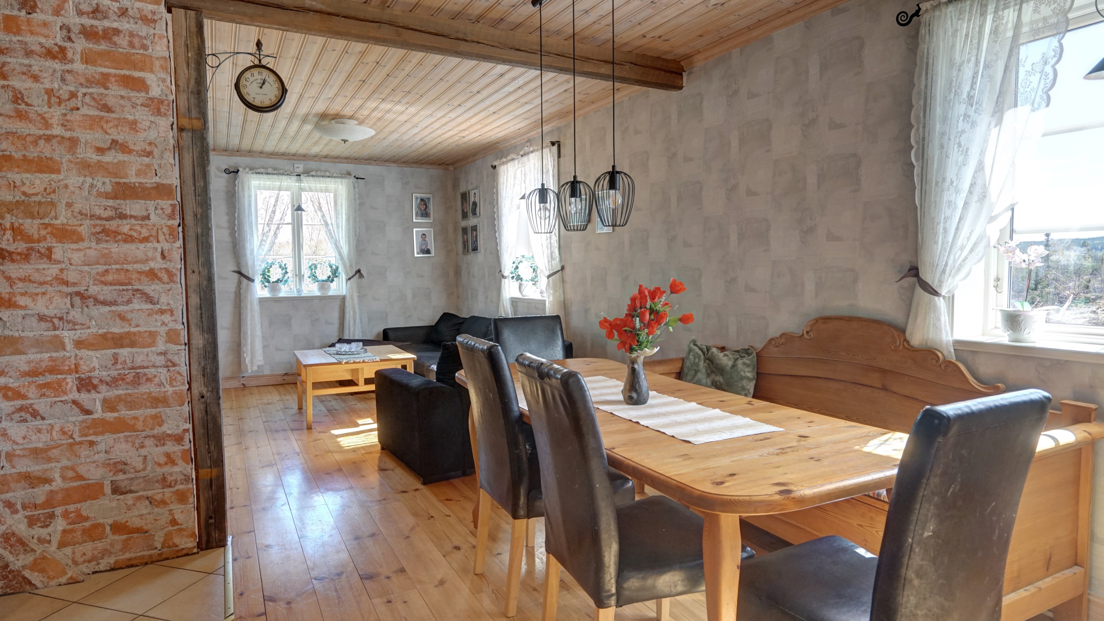 Matplats mot vardagsrum