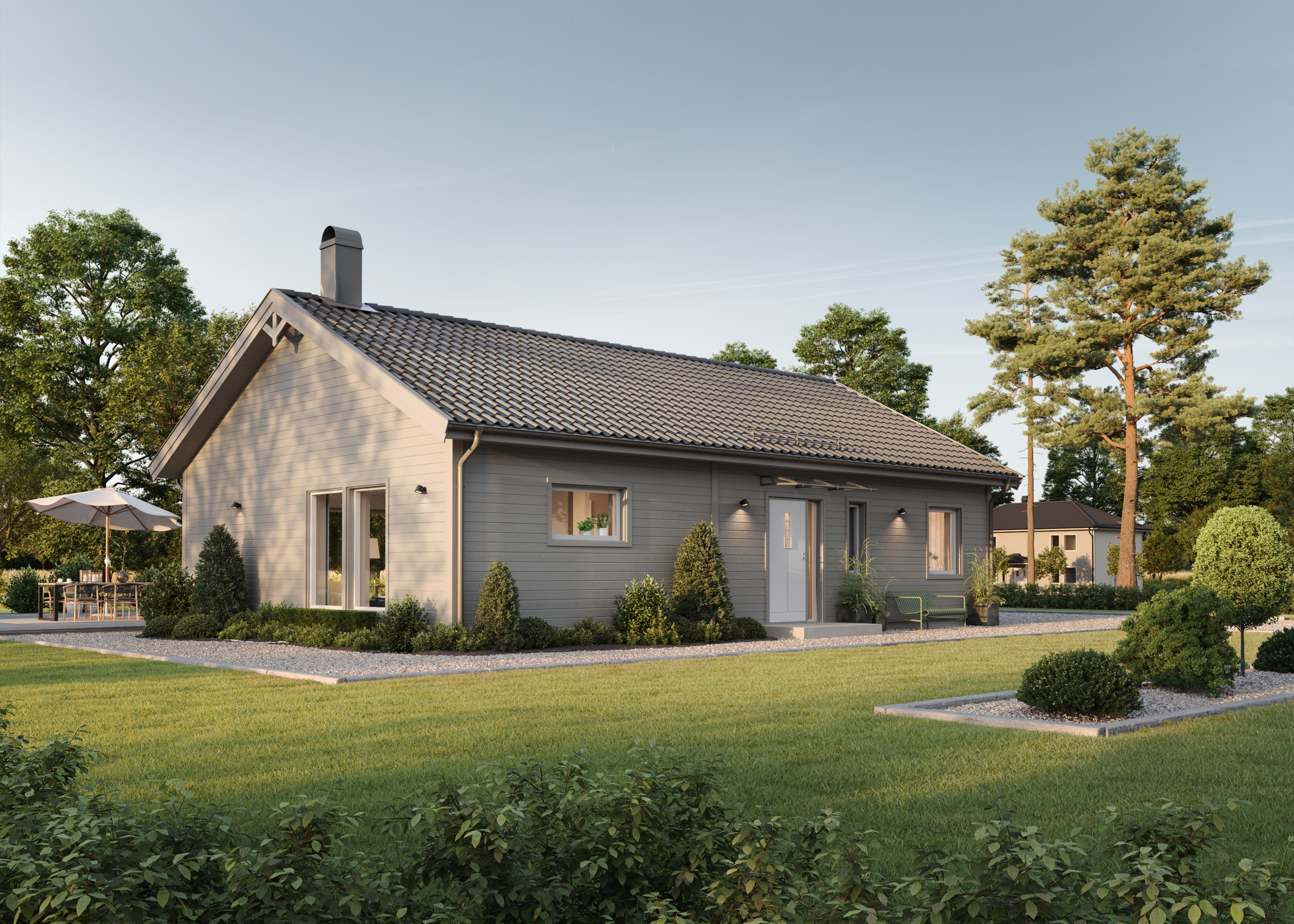 Smultronstället 94_Grå_Fasad