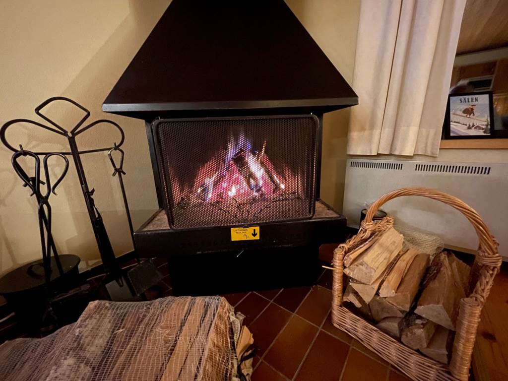  Värmande brasa, sköna sängar