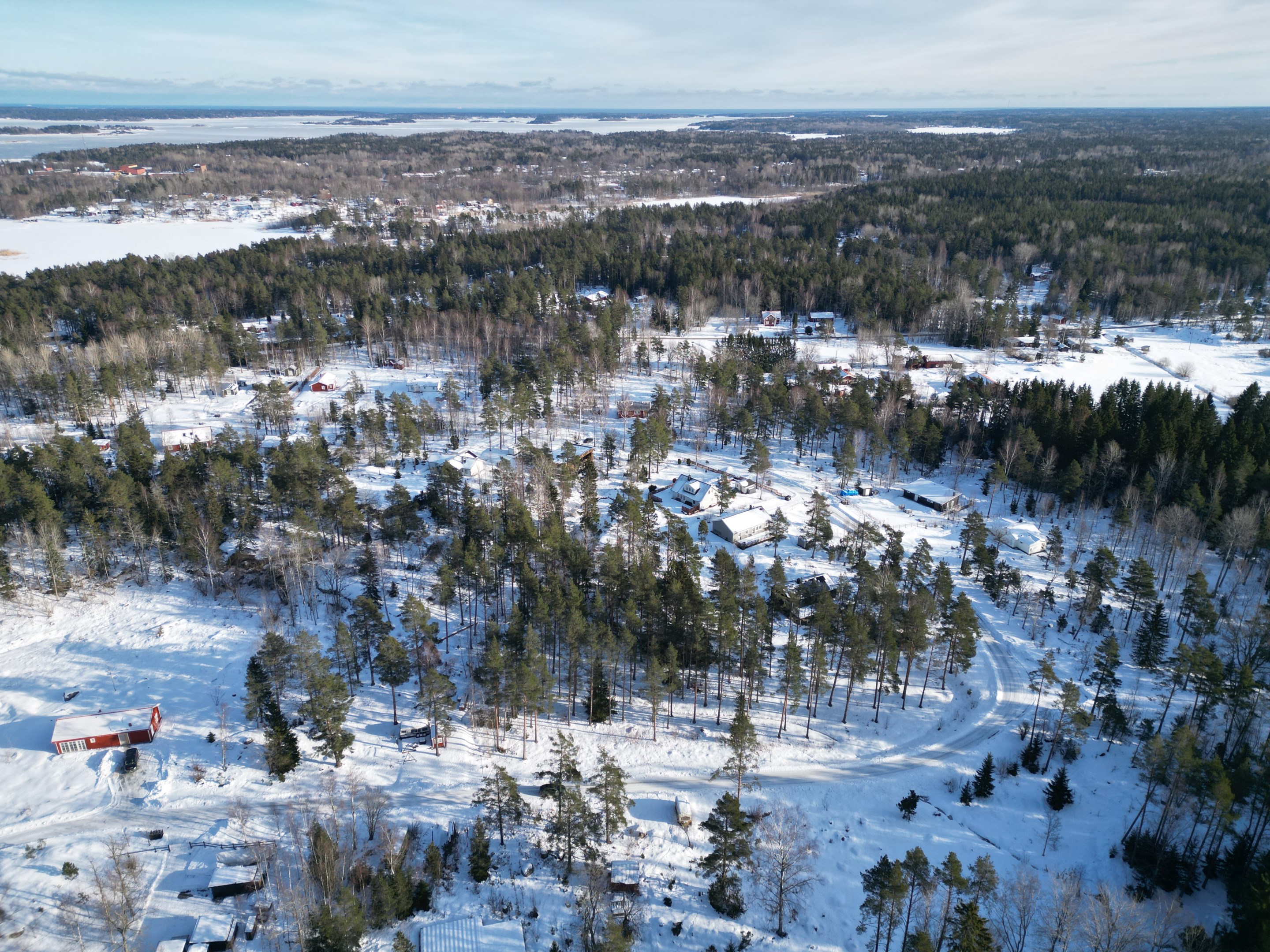 Området med havet inom cykelavstånd