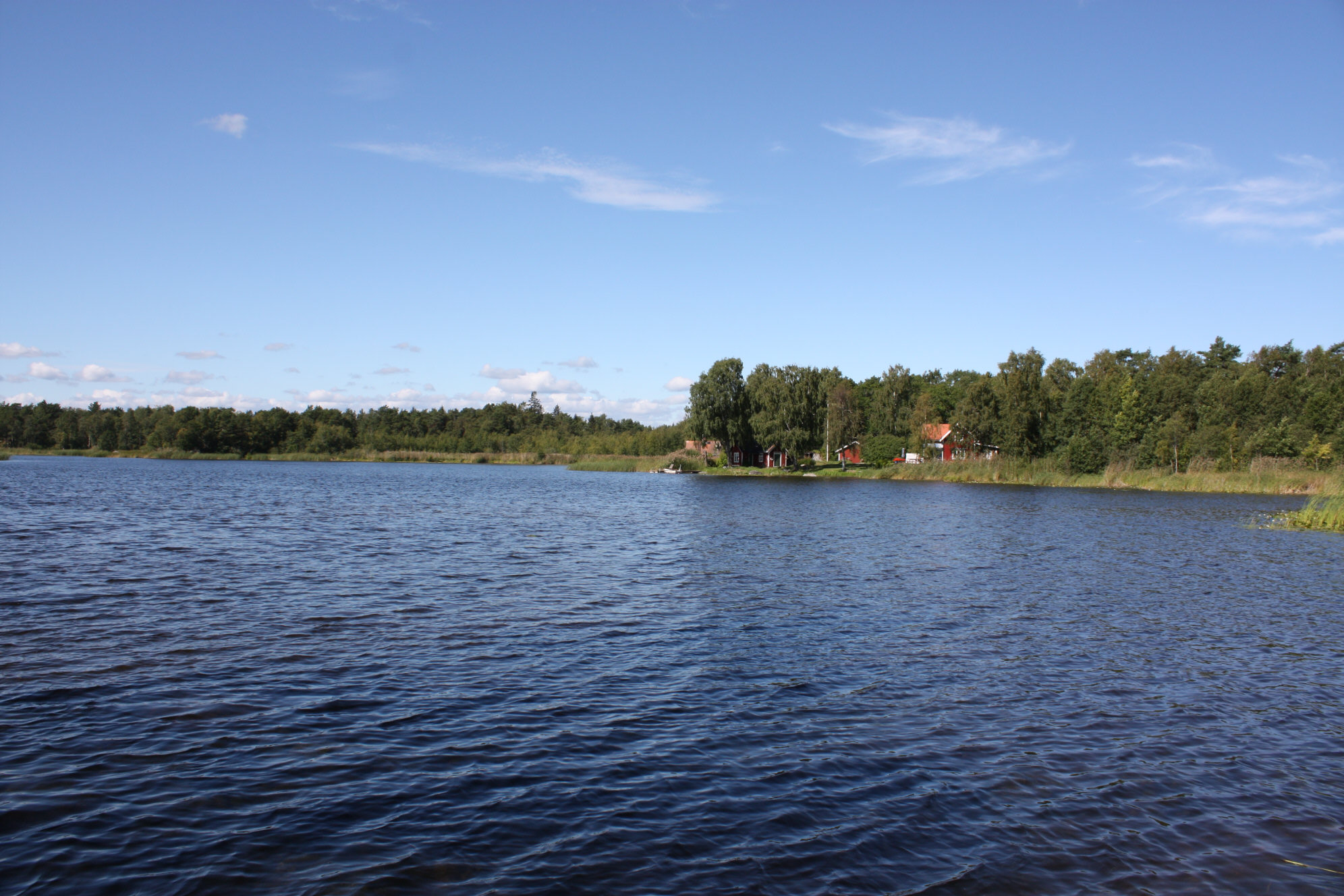 Endast 500 meter till sjön Blåkaren