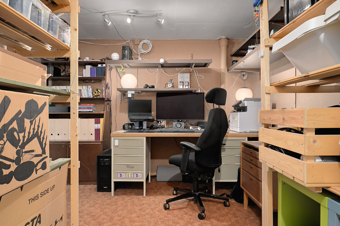 Förråd/kontor källare