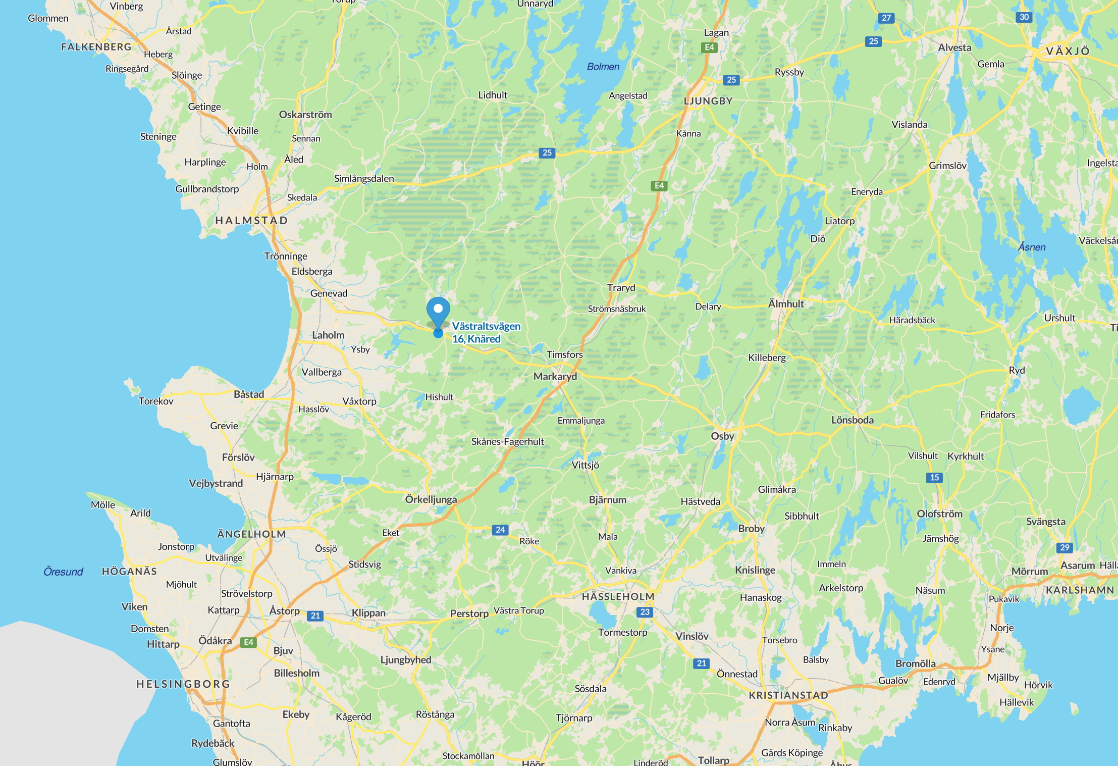 oversigtskort