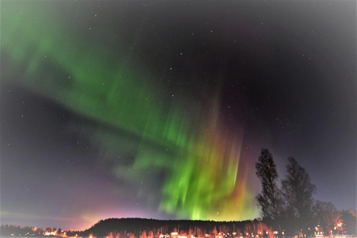 Norrsken i Sälen – naturens egen ljusshow.