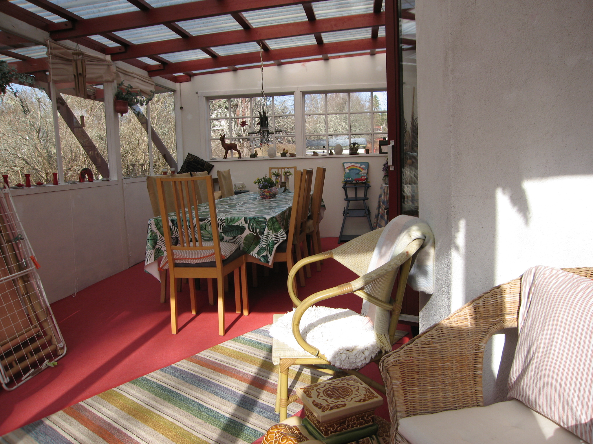 inglasad veranda