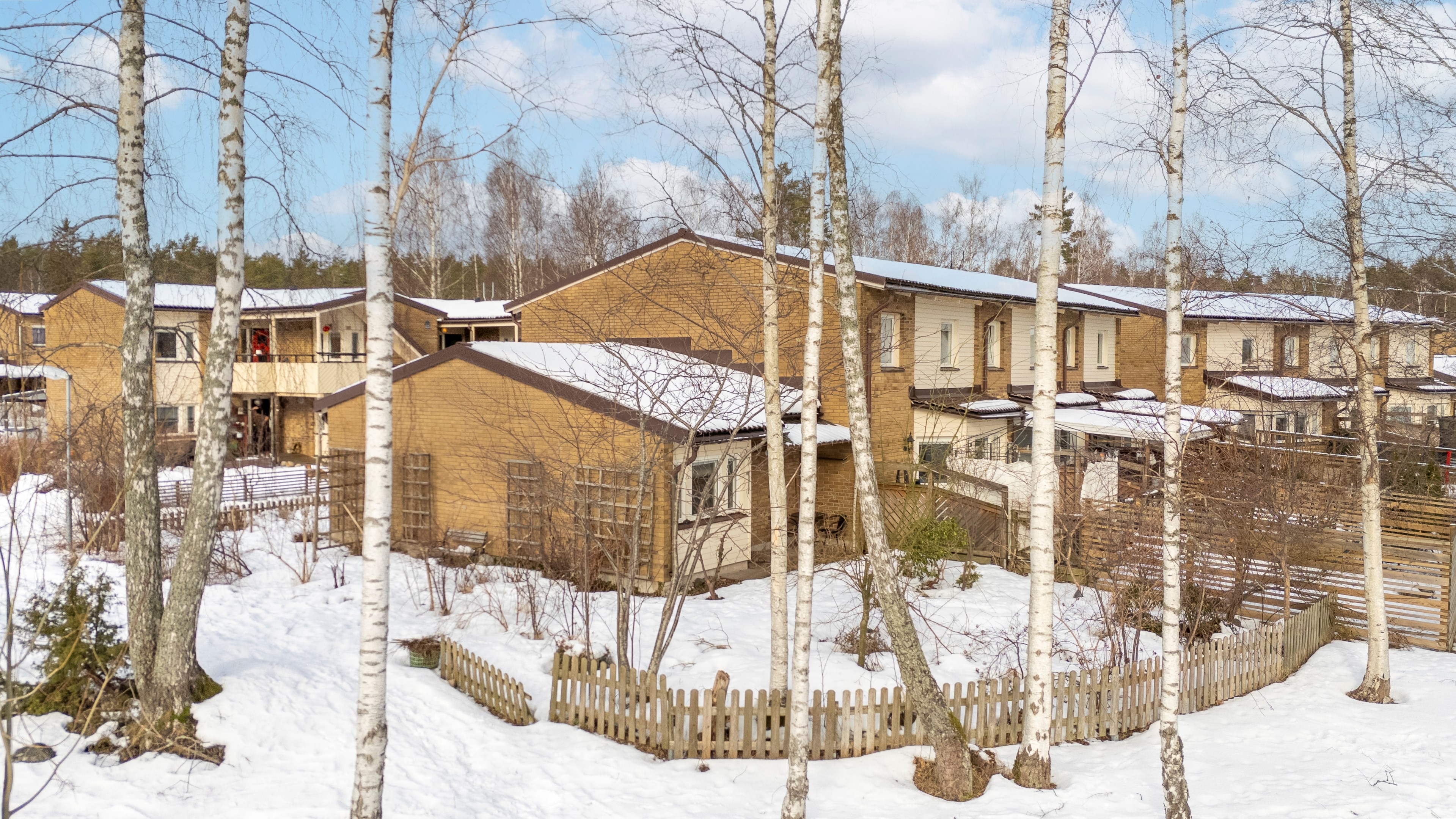 Bästa läget på bostaden mot sydväst