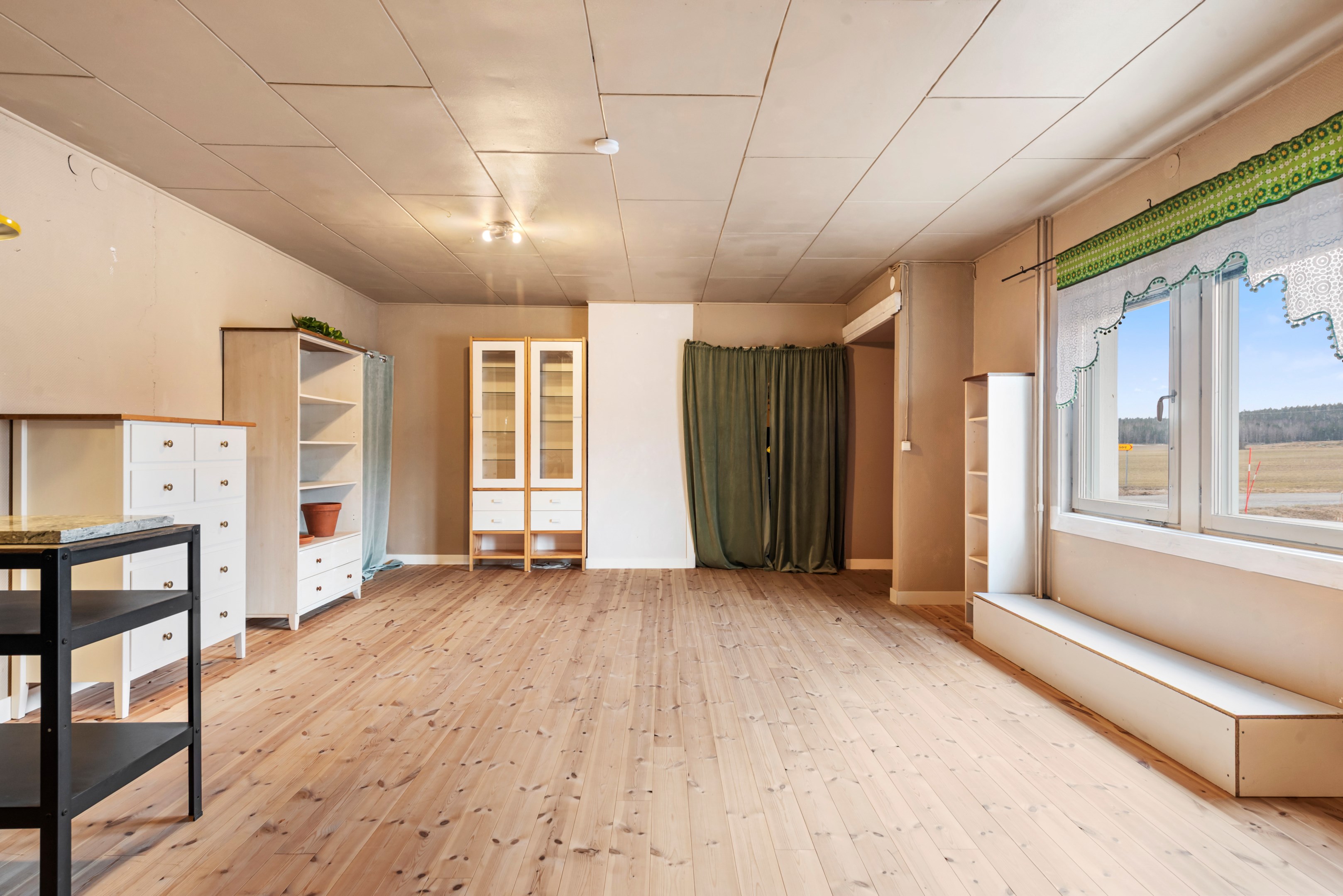 Stort rum f.d. loppis