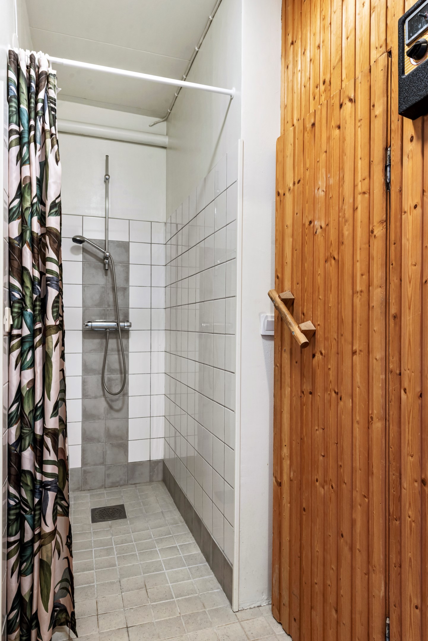 Dusch/bastu - entréplan