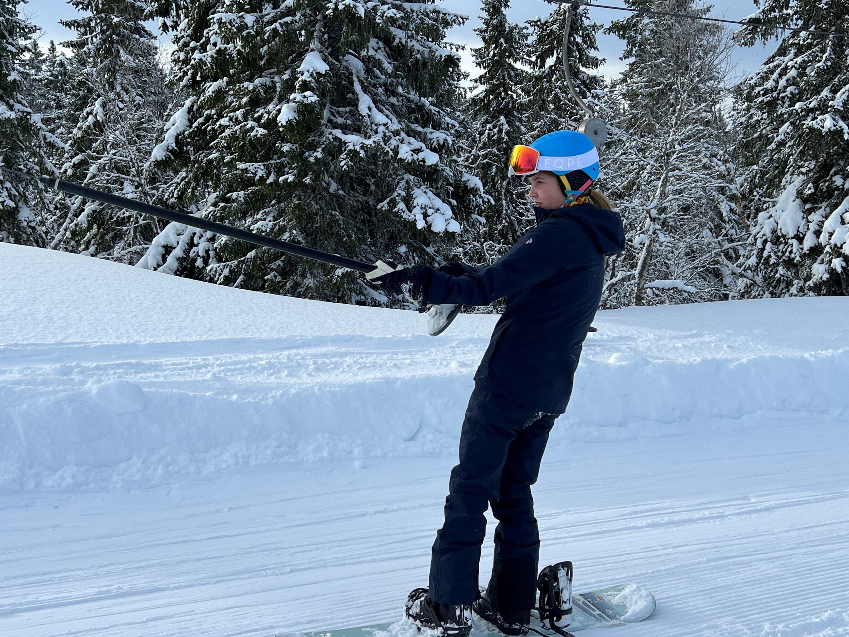 Släplit till Högfjället, Lindvallen