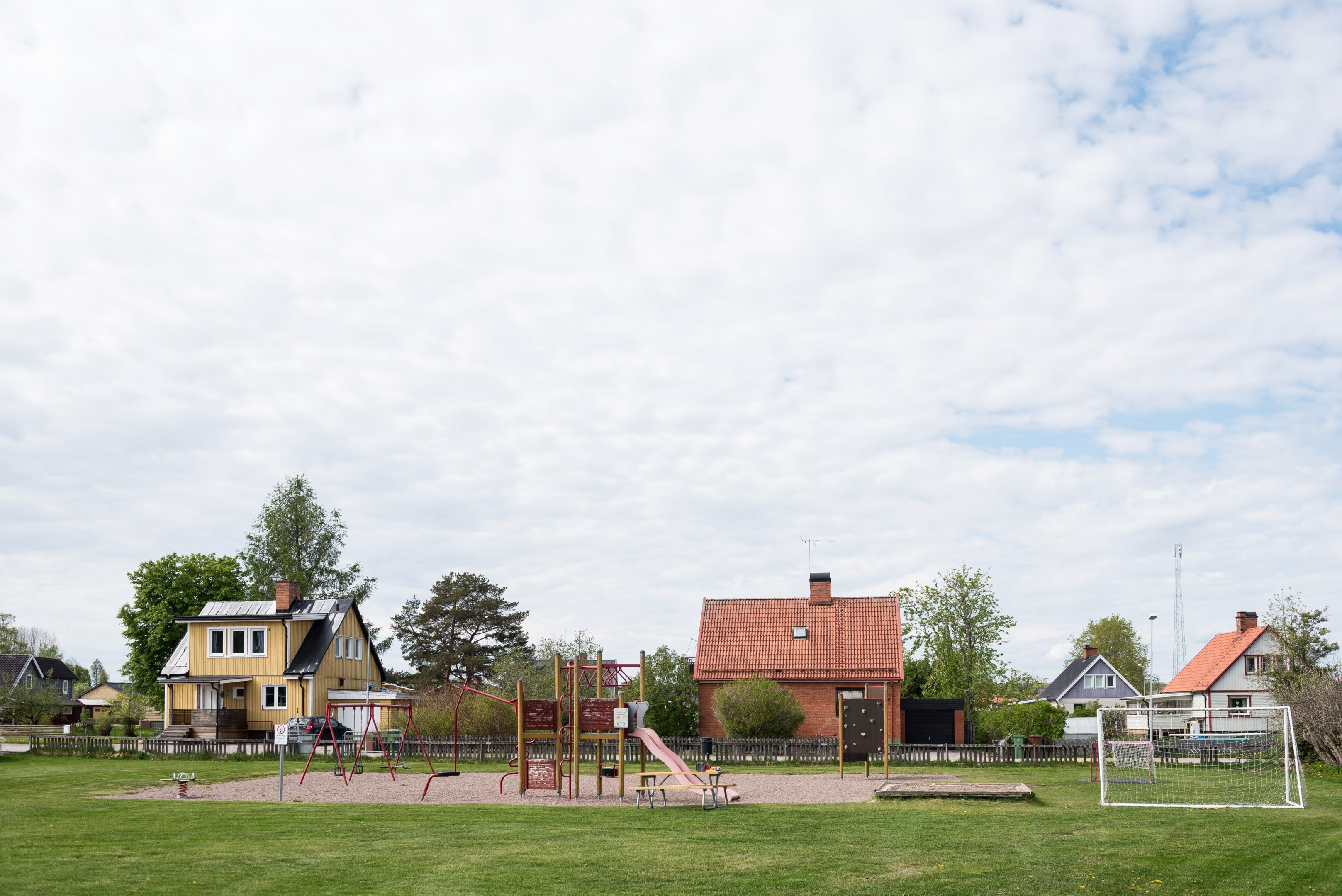 Lekpark i området