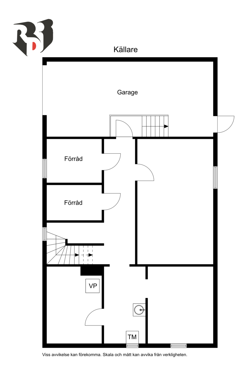 Planlösning källare