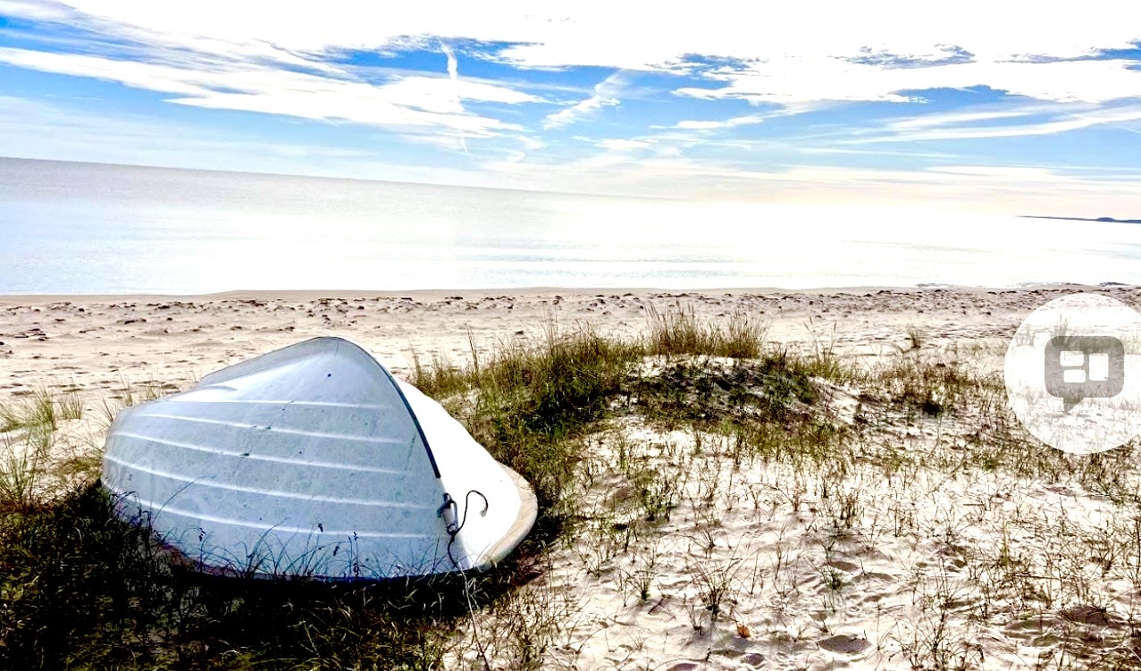 Tänk att bo så nära sandstranden i Yngsjö