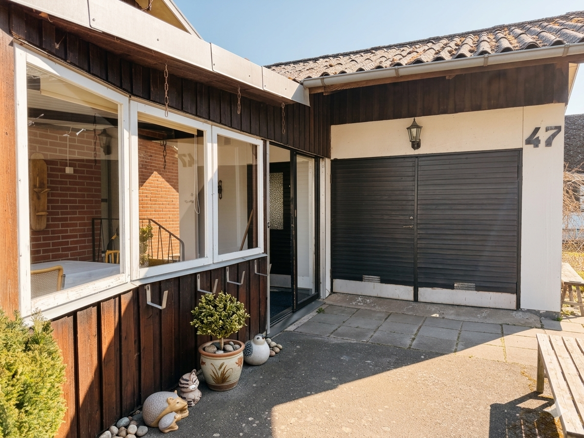 Garaget (o lite av uterummet