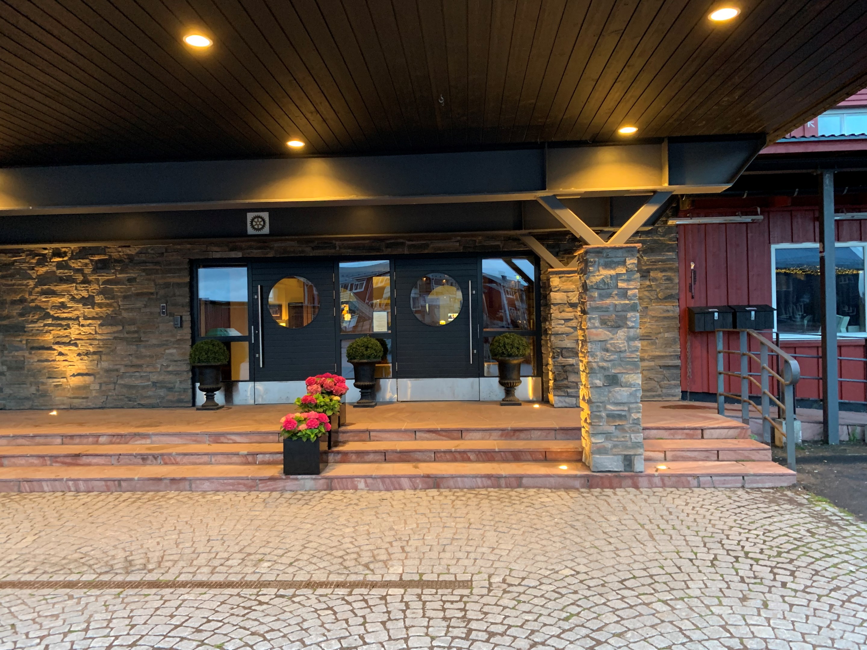 Högfjällshotellet entré