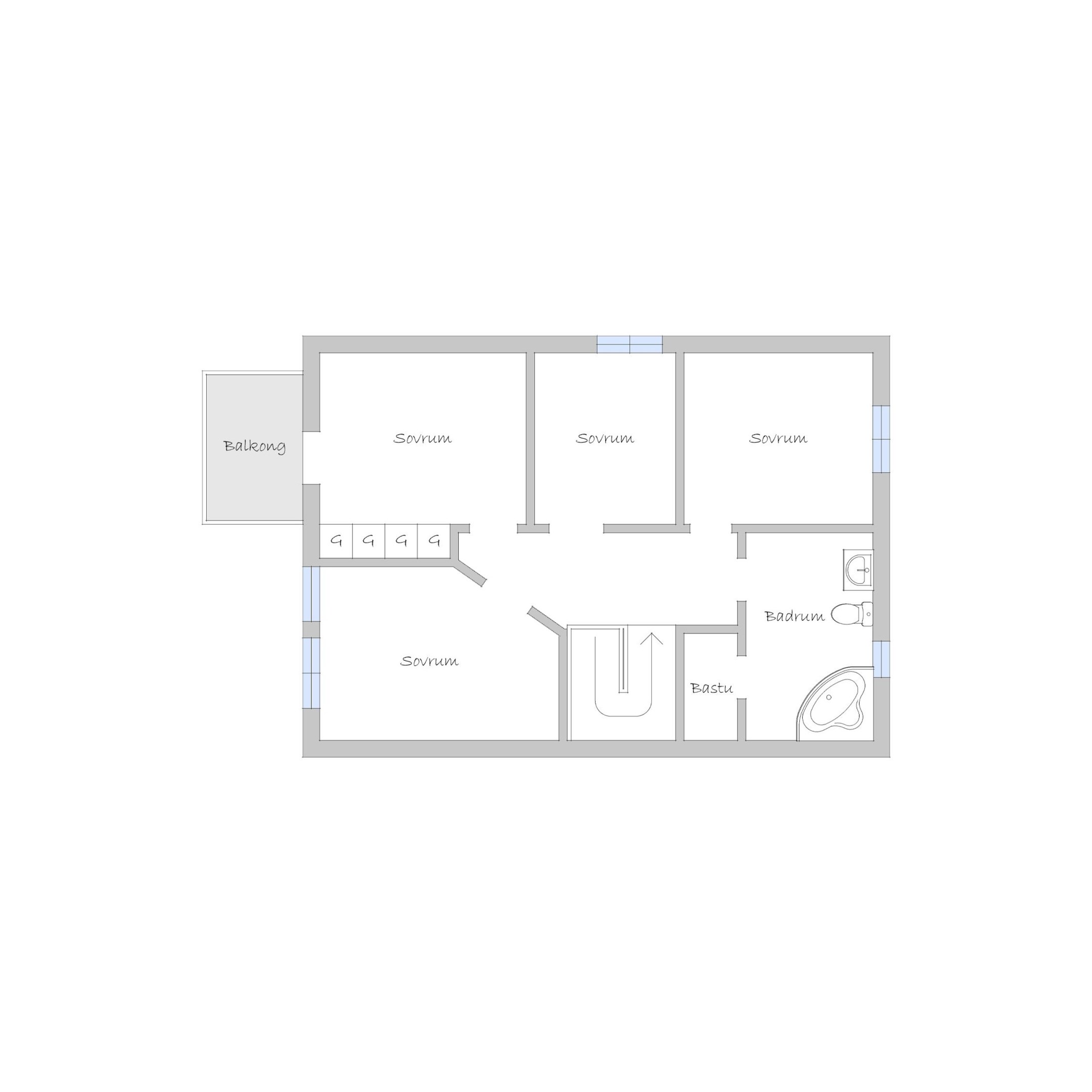 Alternativ planlösning