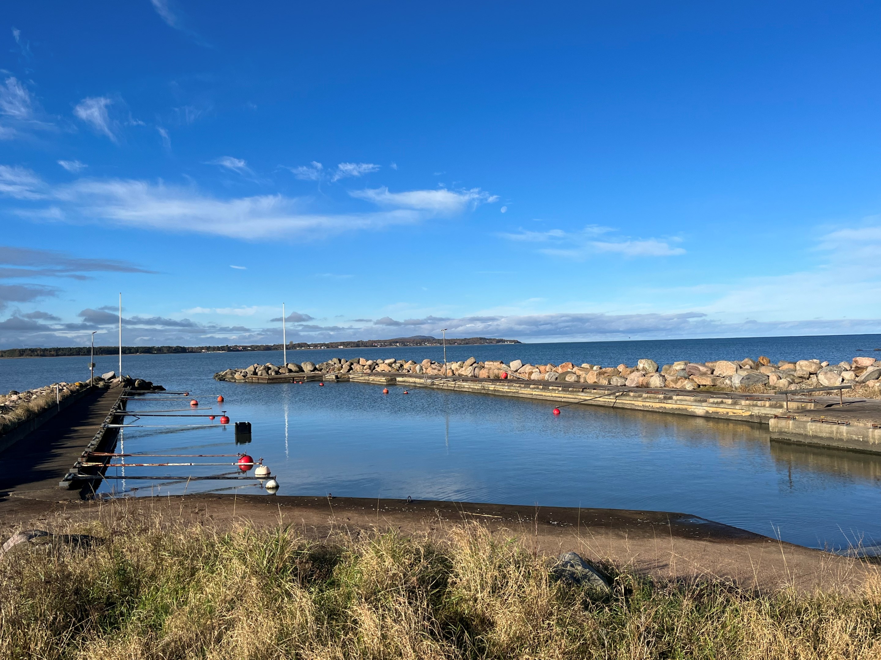 Farhults pittoreska småbåtshamn