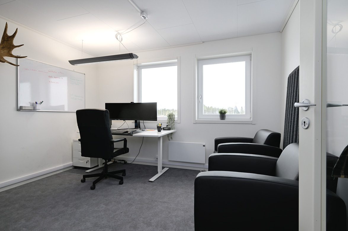 Färdigställt kontor enl erbjudande