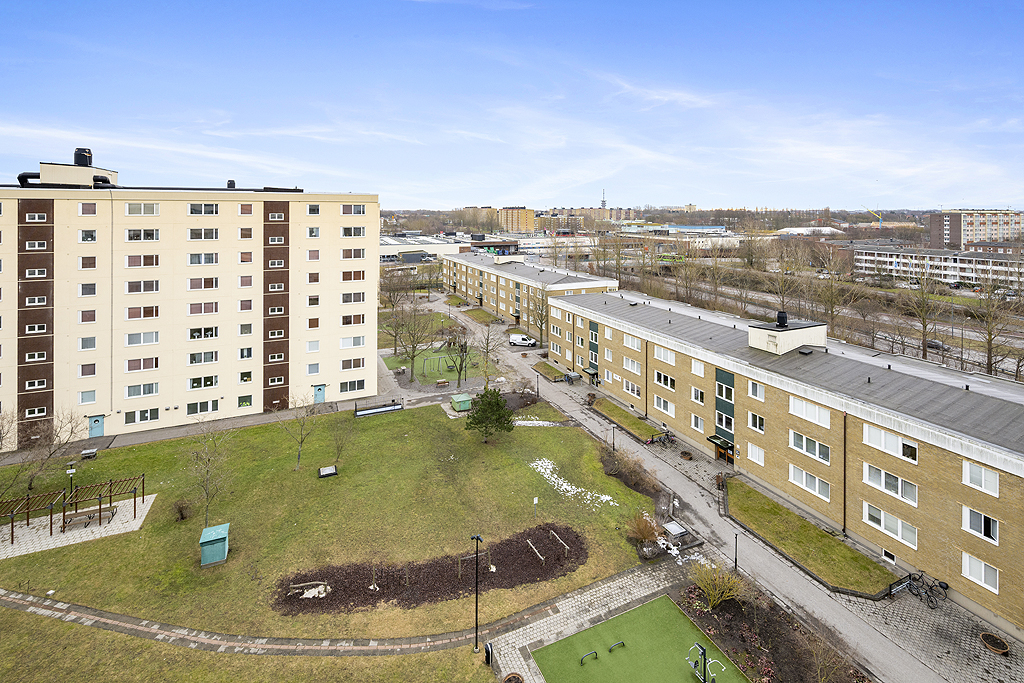 Utsikt från balkongen